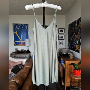 Aritzia Wilfred Only Slip Mini Dress NWT